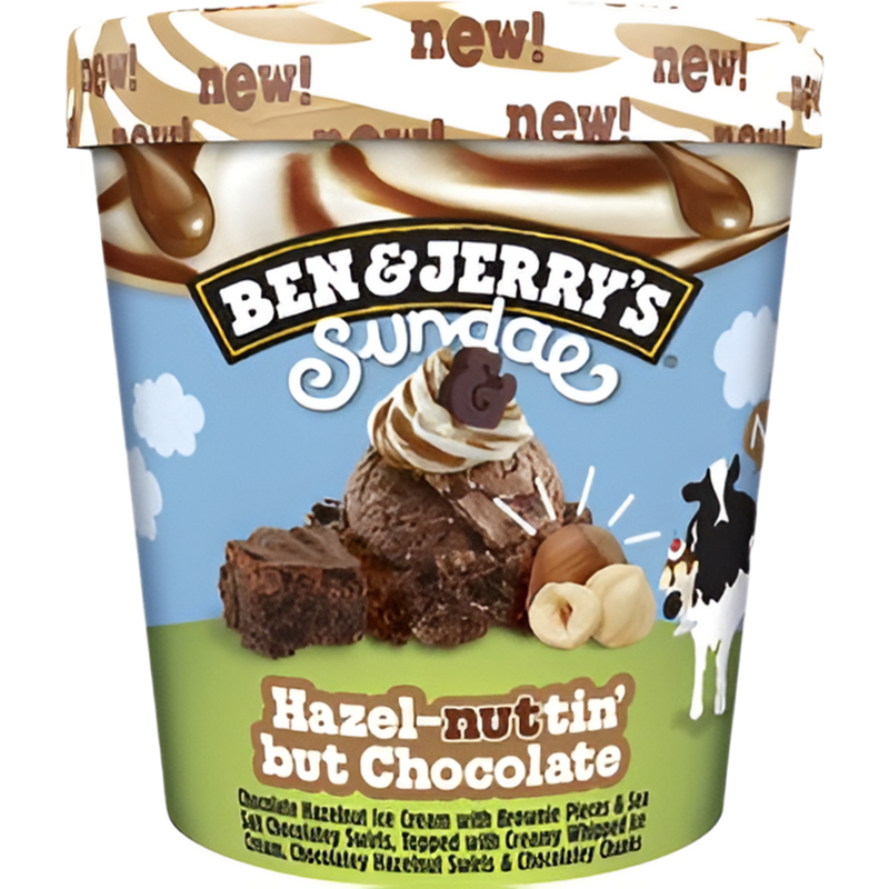 Ben & Jerry’s Ice Cream Hazel-nuttin But Chocolate 427ml