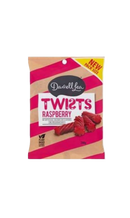 Darrell Lea Twists Raspberry Liquorice 280g