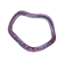 Baby pink translucent bangle for kids (Age 1-4)
