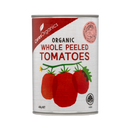 Organic Tomatoes, Whole Peeled - 400g