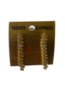 Elegant Drop & Dangle Earrings (Golden)