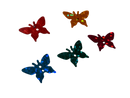 Embellishments Multicoloured Butterfly (Medium size) (Pack of 5)