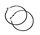Small Silver Hoops Earrings