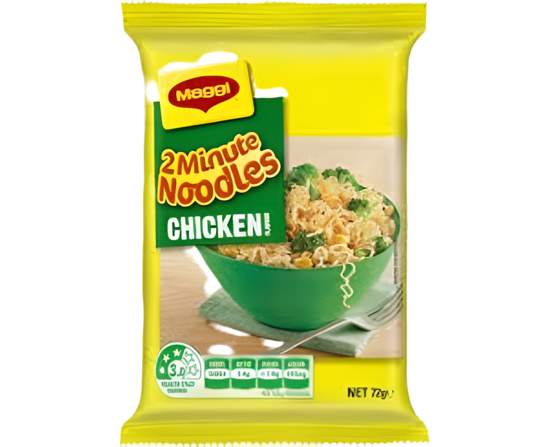 Maggi 2 Minute Instant Noodles Chicken Single Serve