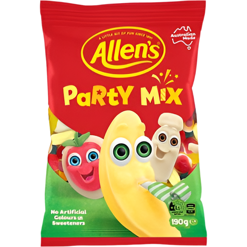 Allen's Party Mix Lollies Bag 190g