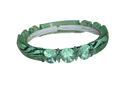 Mint Green translucent bangle for kids (Age 0-3)