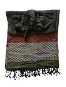 Women’s Wool Blend Indian Handicraft Woven Shawls, Scarf, Wraps (Full length)