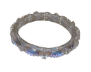 White translucent bangle with dazzle effect for kids (Age 0-3)