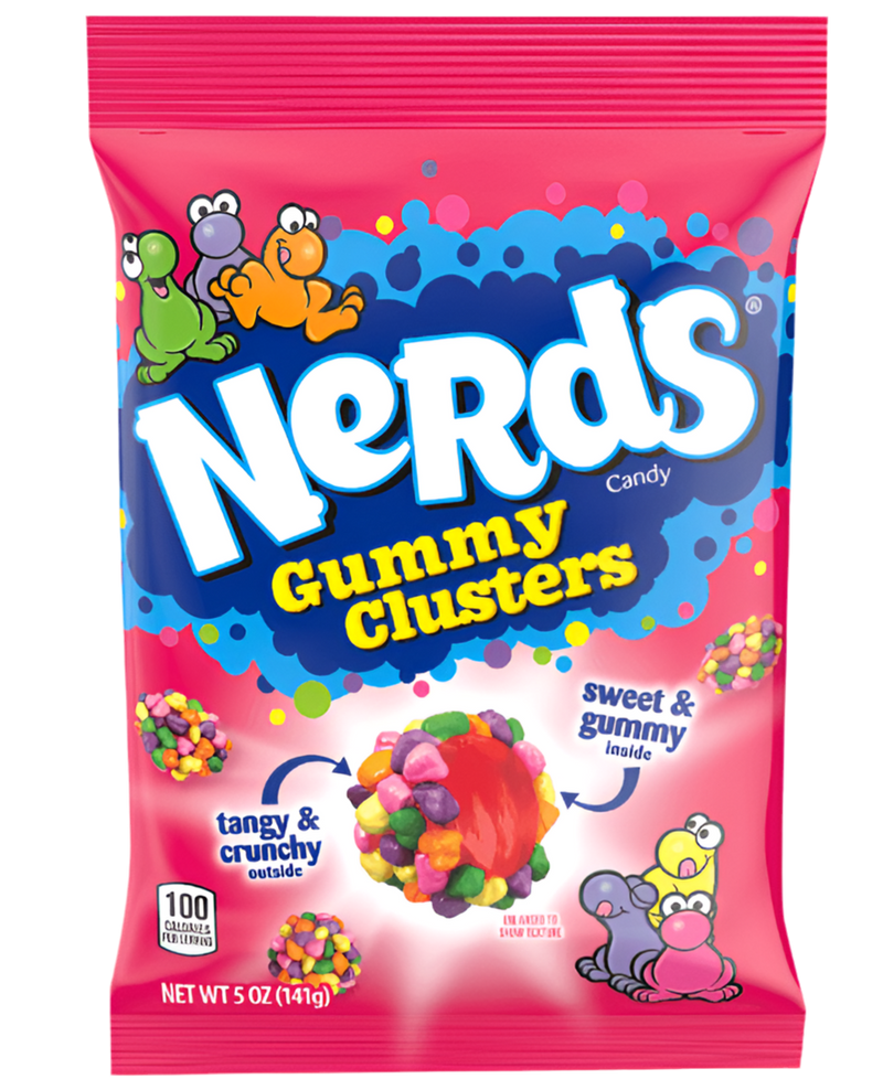 NERDS Gummy Clusters Candy Bag 141g