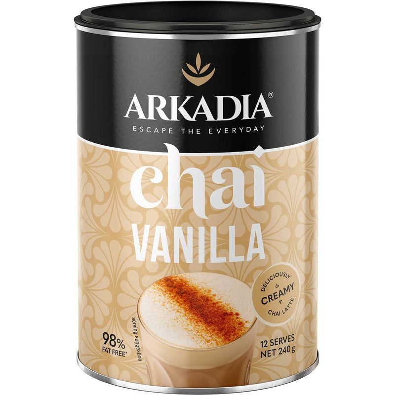 Arkadia Chai Tea Vanilla 240g