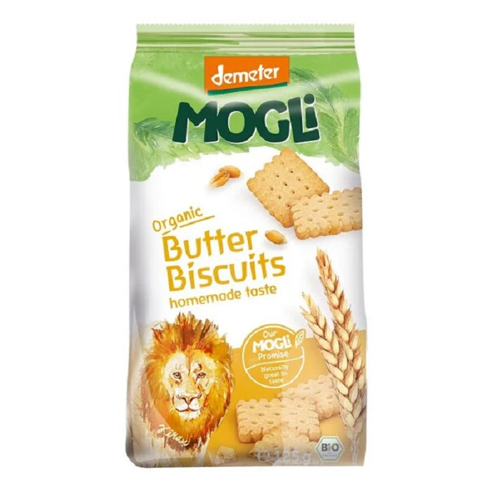 Mogli Organic Butter Biscuits 125g