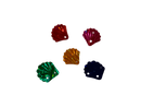 Embellishments Multicolour Shells (Medium size) (Pack of 5)