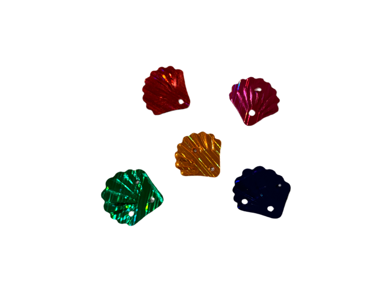 Embellishments Multicolour Shells (Medium size) (Pack of 5)