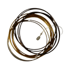 Bangles for kids (Age 0-3), Set of 12 (Golden, Silver and Copper)