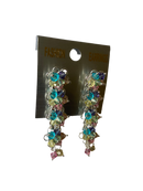 Floral Drop & Dangle Earrings (Multicolor)