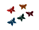 Embellishments Multicoloured Butterfly (Medium size) (Pack of 5)