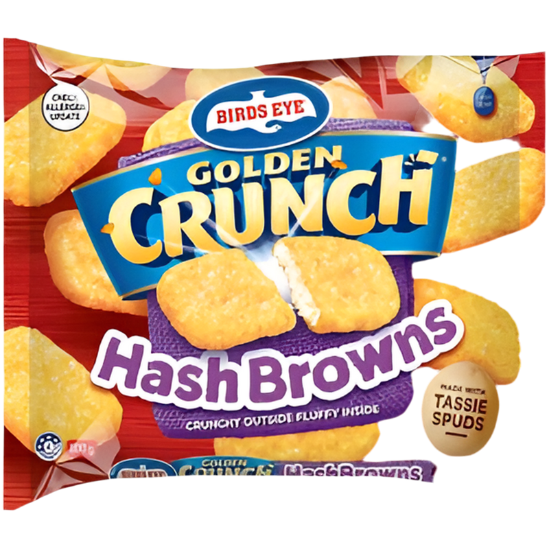 Birds Eye Golden Crunch Hash Browns 800g