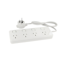 4 Outlet Powerboard (White)