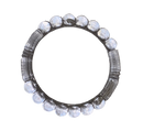 White translucent bangle for kids (Age 0-3)