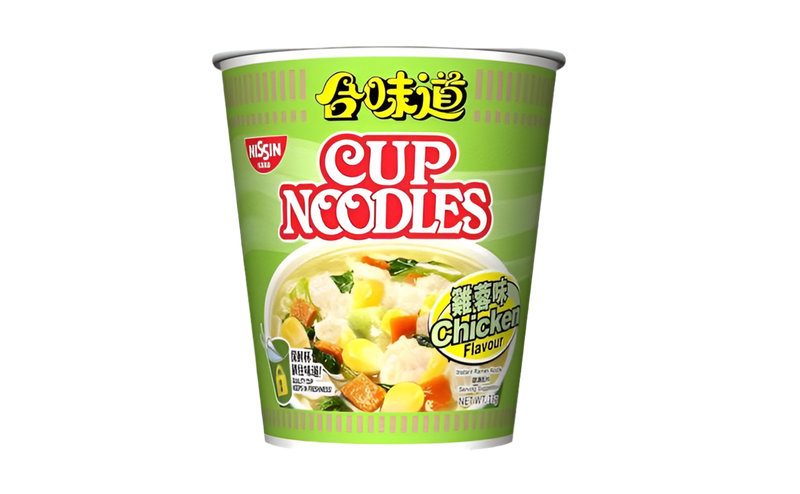 Nissin Chicken Flavour Noodles Cup 75 g