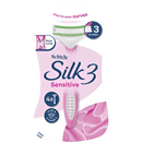 Schick Xtreme 3 Womens Sensitive Disposable Razor 4 Pack