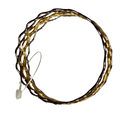 Spiral bangles for kids (Age 0-3), Set of 3 (Golden, Silver and Copper)