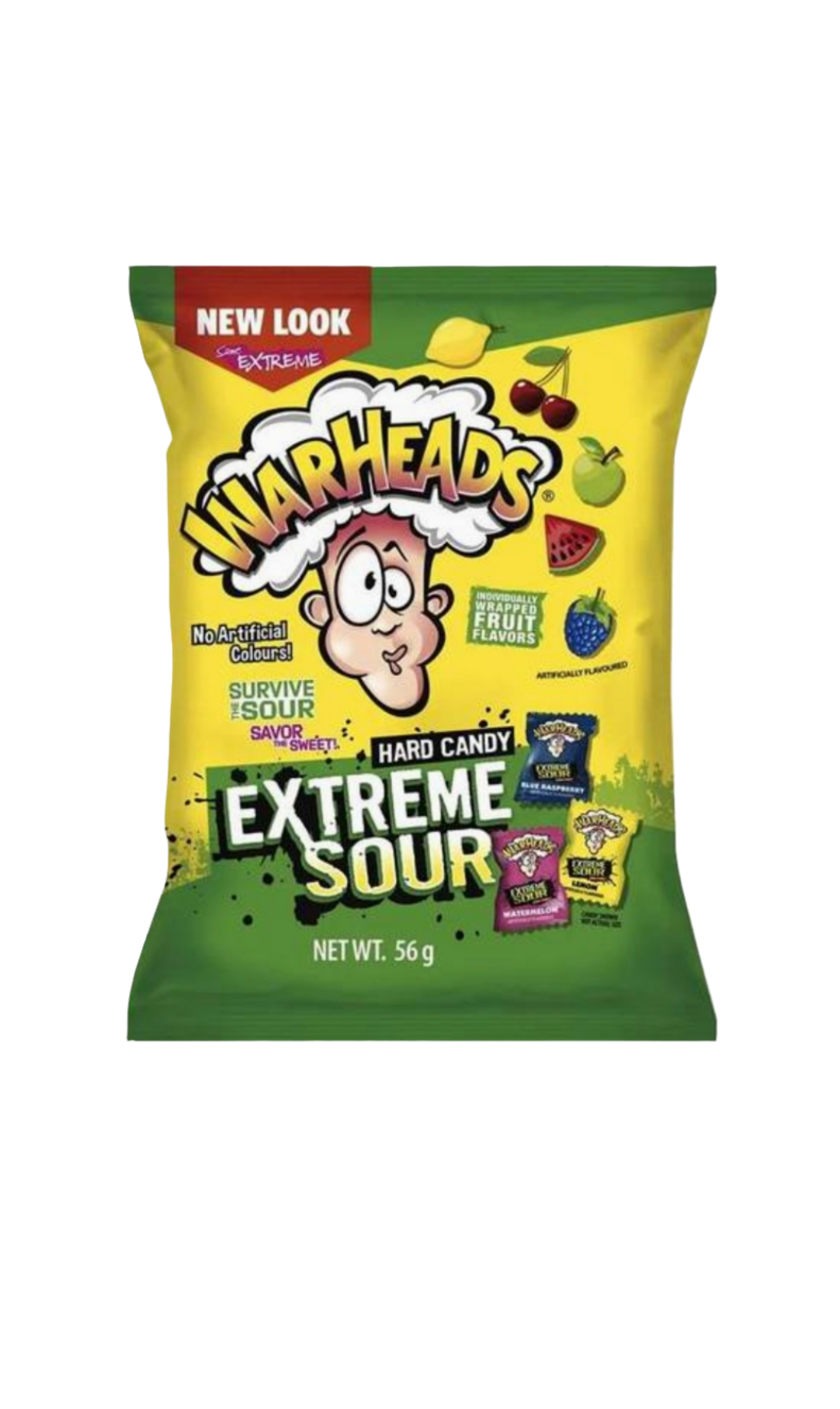 Warheads Extreme Sour Hard Candy 56g