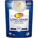 Sunrice Microwave Long Grain Rice Pouch 250g