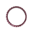 Rouge pink translucent bangle for kids (Age 0-3)