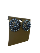 Stud Earrings (Blue)