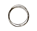 Silver bangles for kids (Age 0-3), Set of 4