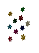 Embellishments Multicolour stars (Medium size) (Pack of 10)