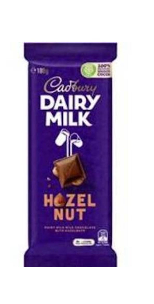 Cadbury Dairy Milk Hazelnut 180g