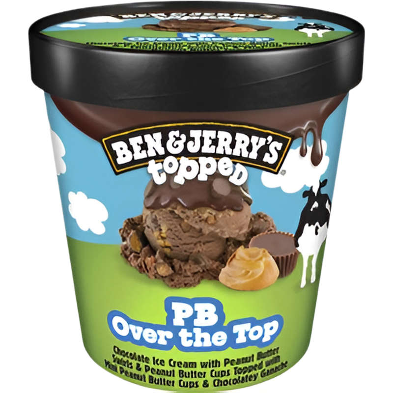 Ben & Jerry's Topped PB Over The Top 436ml