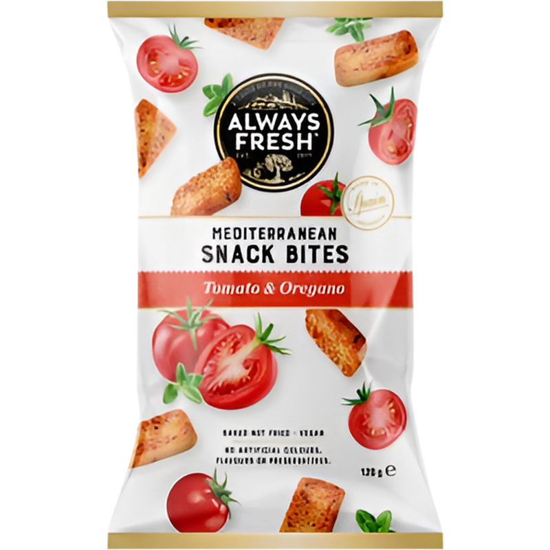 Always Fresh Mediterranean Snack Bites Tomato & Oregano 120g