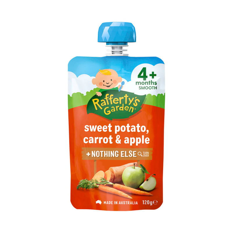 Rafferty's Garden Sweet Potato Carrot & Apple 120g