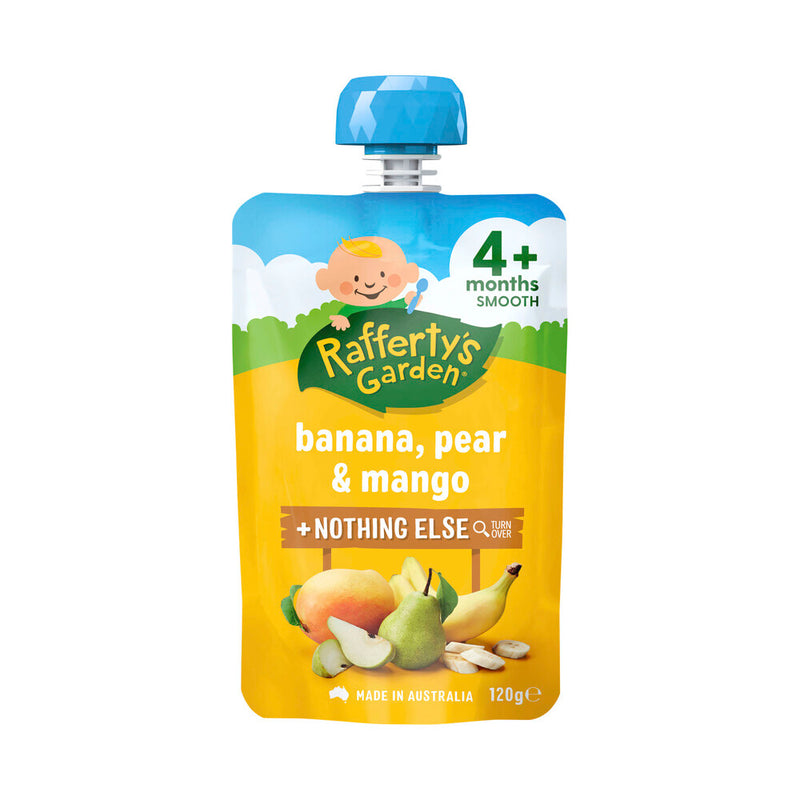 Rafferty's Garden Banana Pear & Mango 120g