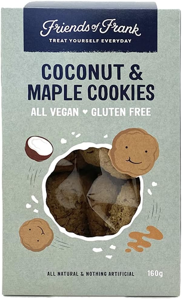 Friends of Frank Coconut and Maple Cookies 160g