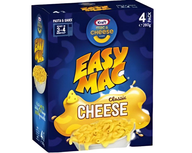 Kraft Easy Mac and Cheese 4 pack