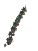 Elegant Floral Bracelet (Multicolor)