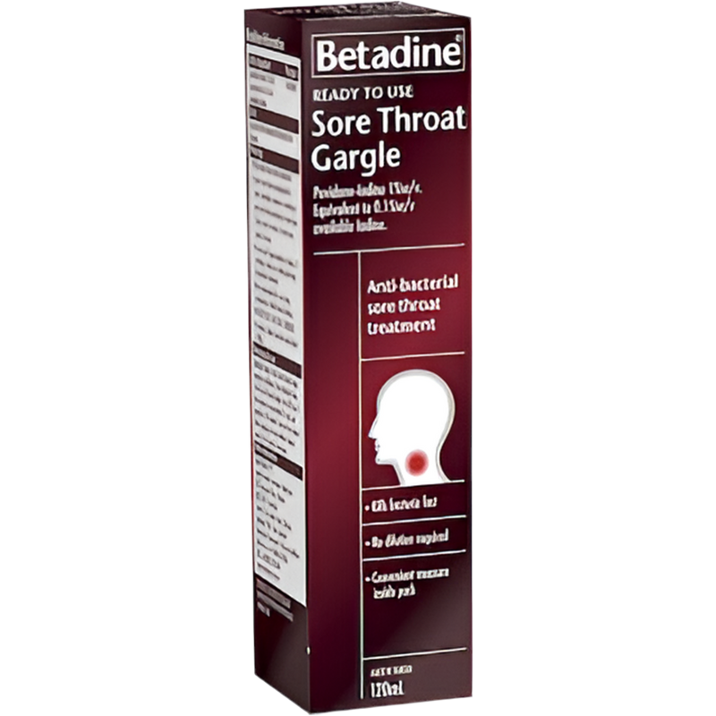 Betadine Sore Throat Gargle 120mL