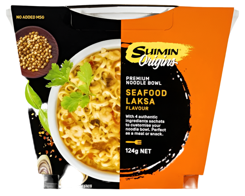 Suimin Seafood Laska Noodle Bowl 124g