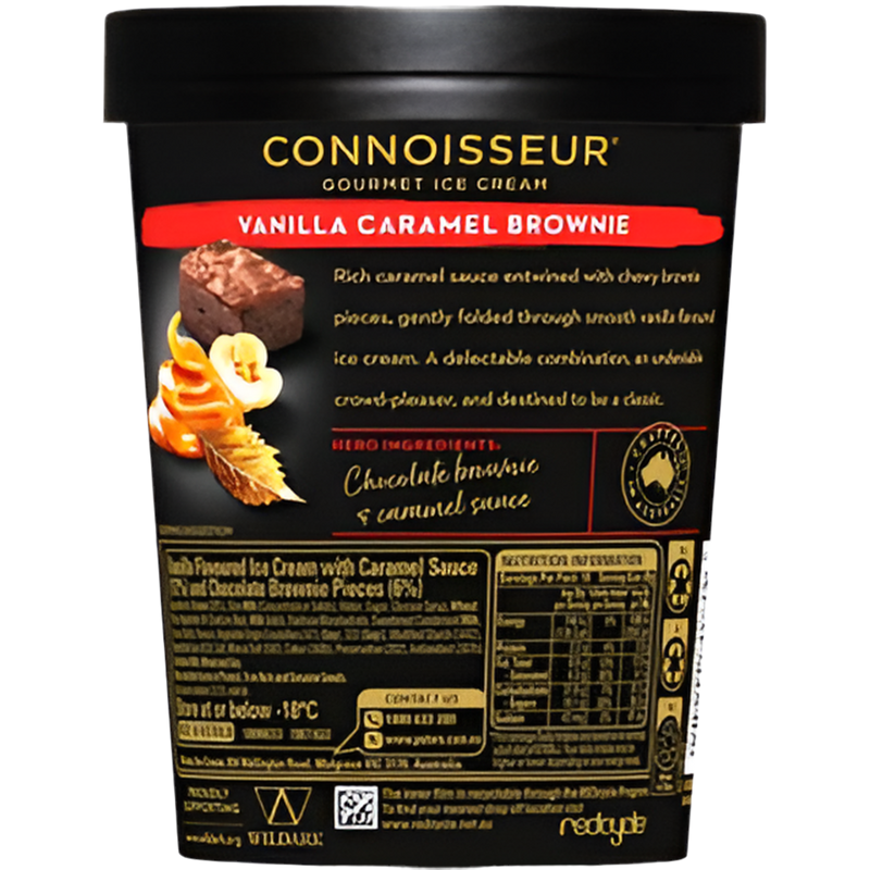 Peter's Connoisseur Caramel Honey Macadamia 1l