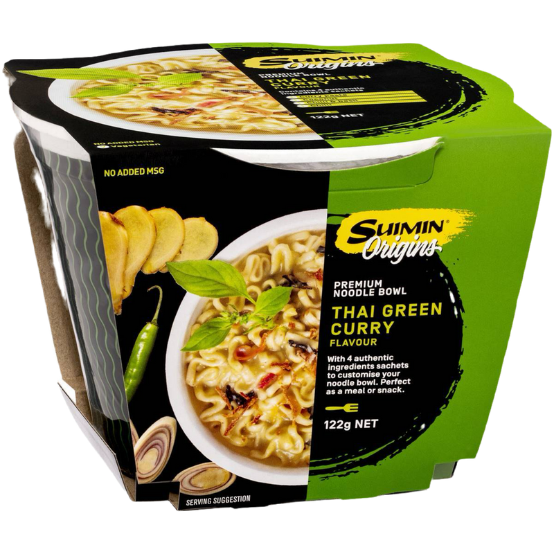 Suimin Noodles Thai Green Curry 122g