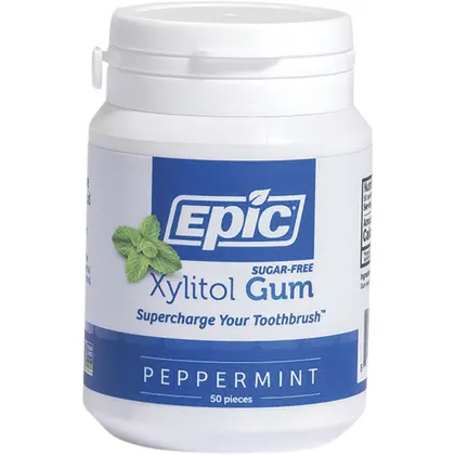 Xylitol Chewing Gum Peppermint 50pcs