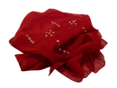 Women's Gauze Scarves, Summer Sun Protection, Breathable Shawls, Retro Coarse Raw Edge Silk Scarves