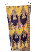 Women’s Pashmina Wool Blend Indian Handicraft Woven Shawls, Scarf, Wraps (Full length)