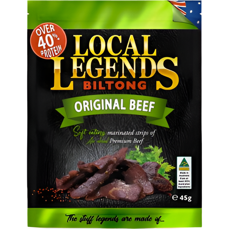 Local Legends Biltong Original Beef 45g