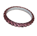 Rouge pink translucent bangle for kids (Age 0-3)