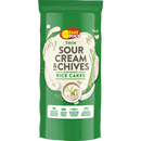 Sunrice Sour Cream & Chives Rice Cakes 195g